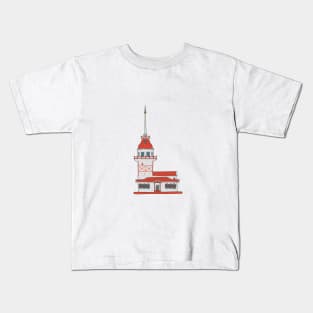 Maiden's Tower Kids T-Shirt